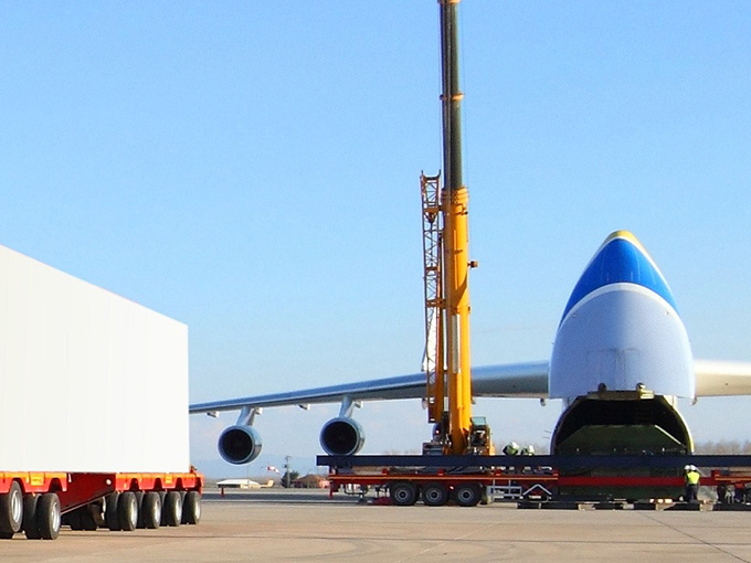 AIT customizes air charter solution for oversized military training system