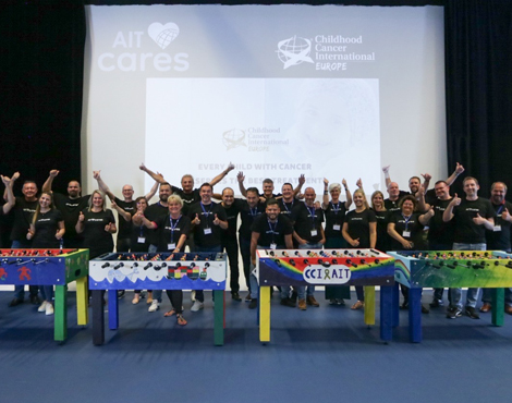 AIT Worldwide Logistics selects Childhood Cancer International - Europe as regional flagship charity