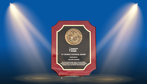Vaughn Moore honored with St. George National Award 
